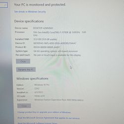 Pc For Sale With 3080 TI