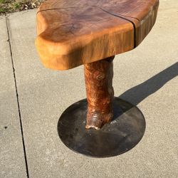 Rustic Wooden Side Table