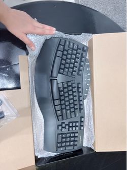 New wireless bluetooth ergonomic keyboard