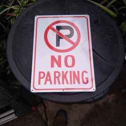 No Parking Sing