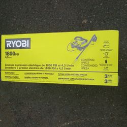 Ryoni Pressure Washer 1800 Psi