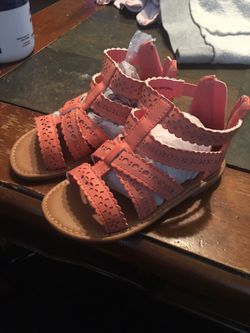 Lil girls sandals brand new