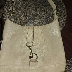 Vintage Coach Hobo Leather Bag