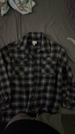 Black Plaid Thick Jacket