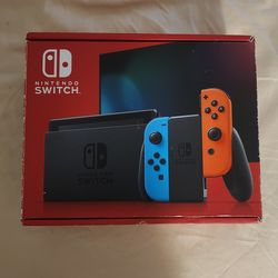 NIB NEVER USED NINTENDO SWITCH V2