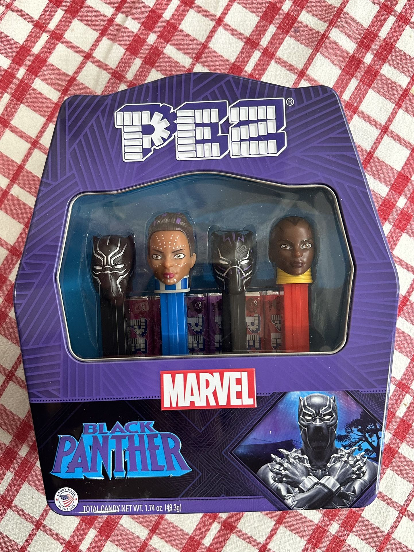 PEZ Dispenser set, Marvel Black Panther