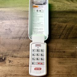 Genie Garage Door Opener Wireless Keyless Keypad Model GK-R White | Compatible with All Genie Intellicode Garage Door Openers