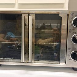 Elite Gourmet Toaster Oven, French Door