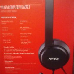 Mpow Wired Headsets