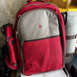 Picnic Thermal backpack With Full Picnic Set (plates /cutlery)