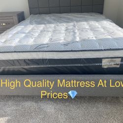 😴Mattress pillow top🥱 💎All sizes 💎12” inches tall 🔵Queen $199 🟣Full $180 🟠Twin $150 🟡King $330 🔴Cal king $330 🔘 Delivery available🚛