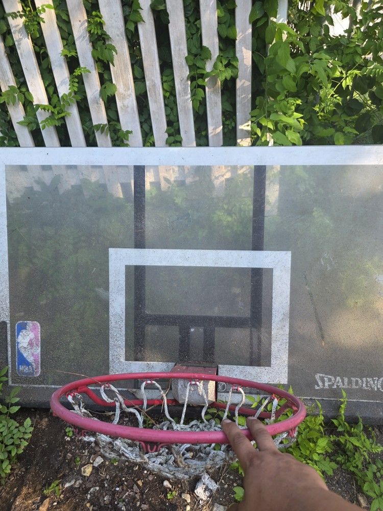 Basketball Hoop And Two Backboards