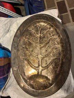 Rare antique silver dinnerware pieces