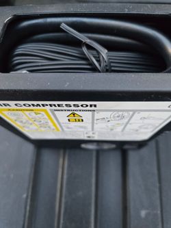 New tire air compressor