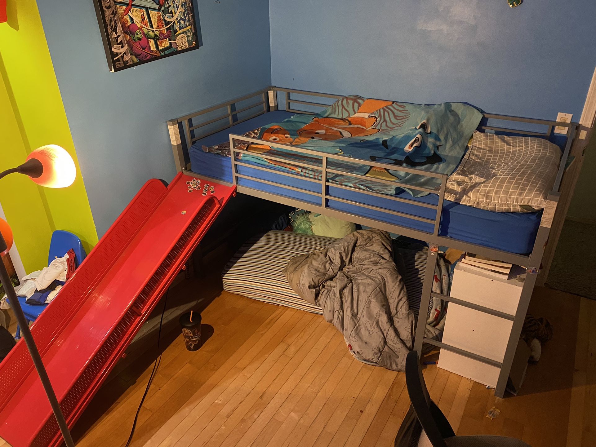 Kids Twin Slide Bed