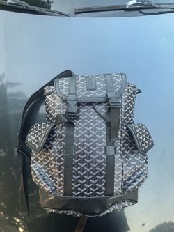 Goyard black bookbag send offers if needed