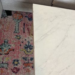 Marble Printed Coffee Table 