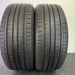 V745  235 50 19 99H  Hankook  Kinergy GT  2 Used Tires 85% Life 