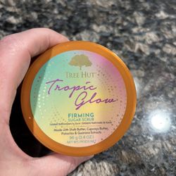 NEW TREE HUT TROPIC GLOW FIRMING SUGAR SCRUB $5!