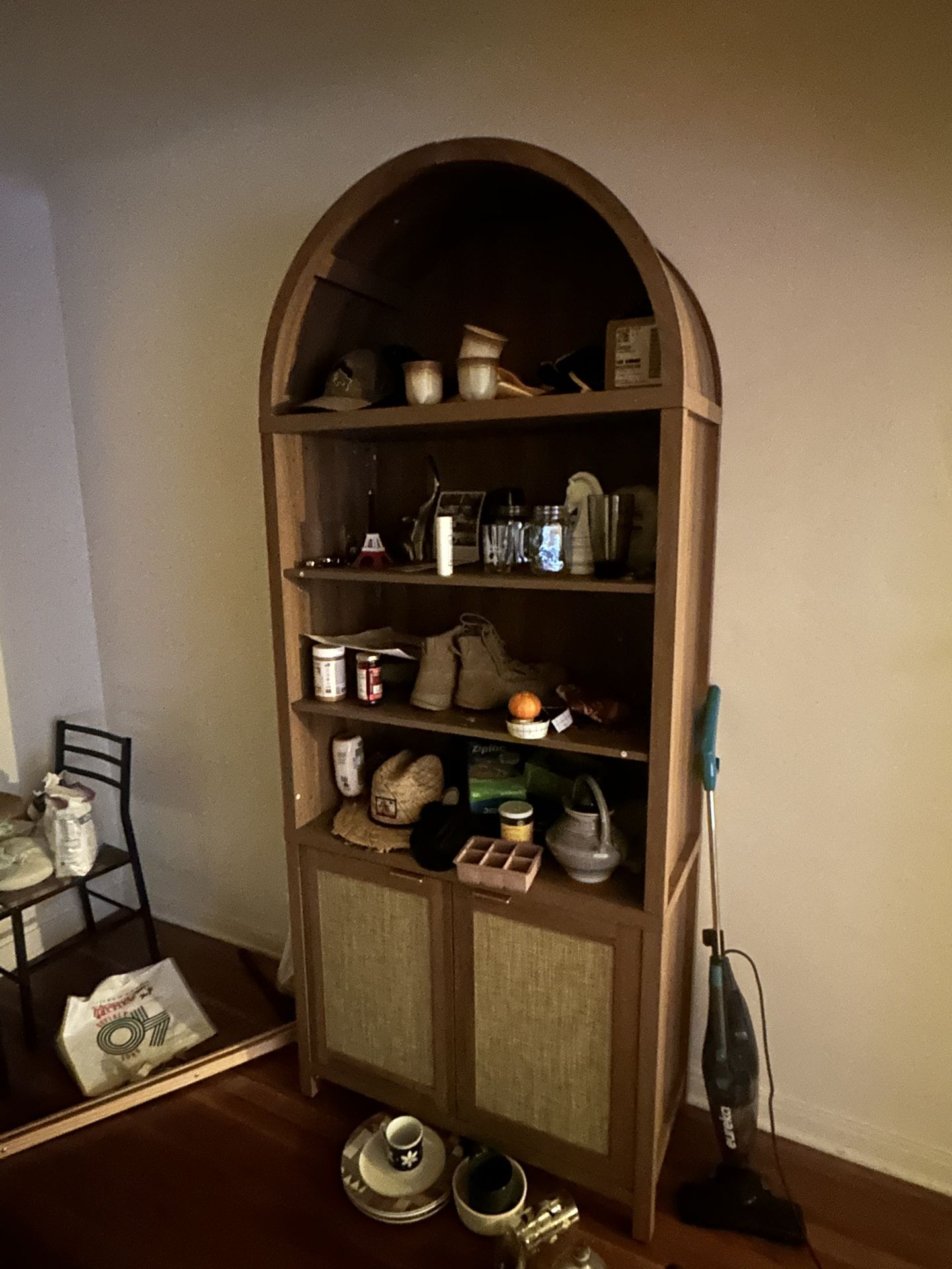 Arched Bookshelf / Storage Container
