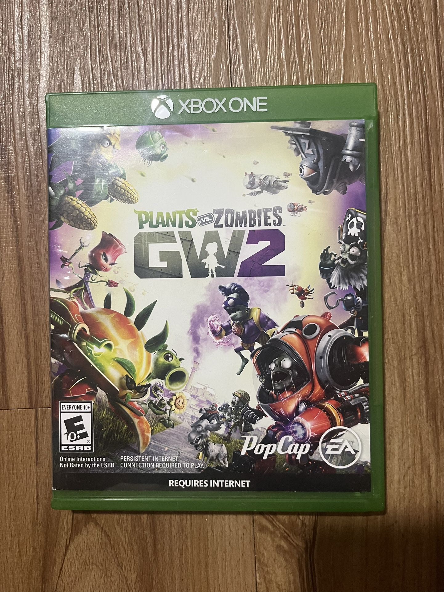 Plants vs Zombies GW2 xbox 360 game