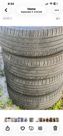 4 tires Michelin primacy 235/50/r 19