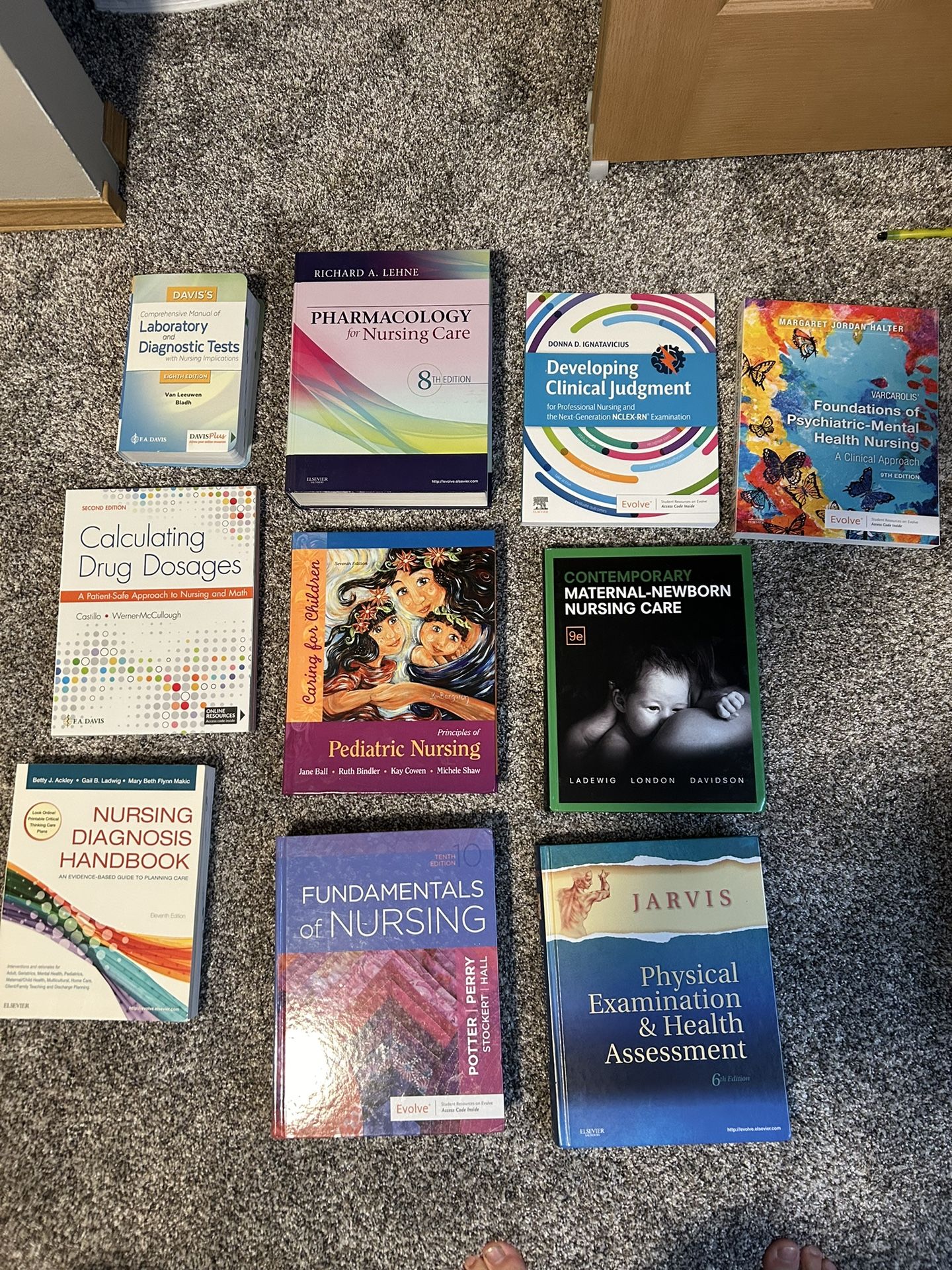 Nursing School Books
