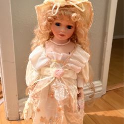 Cathay Collection Antique Porcelain Doll