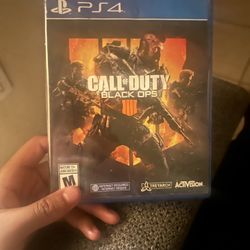 Call of Duty Black Ops 4 Ps4