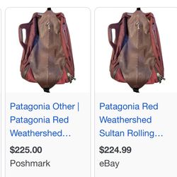 Patagonia Dry Travel Bag With Wheels