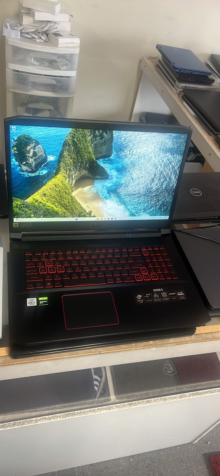 Acer Gaming Laptop 17 Inch Screen GTX 1650 Ti 16GB RAM 500GB SSD Core i5