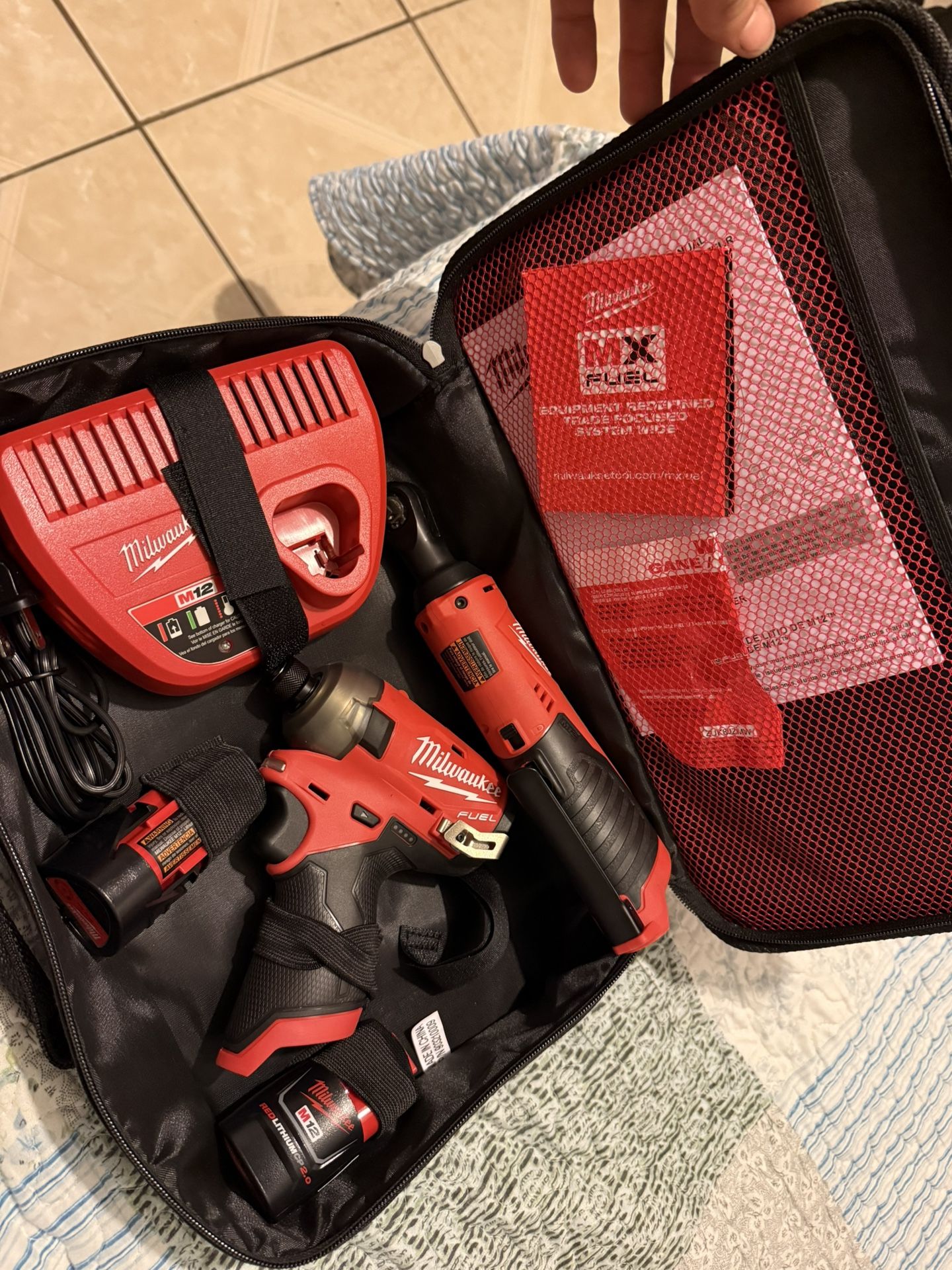 Milwaukee M12 Tool And Charger