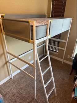 Twin loft bed