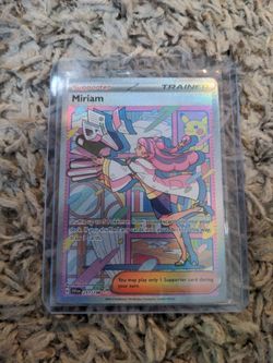 Miriam pokémon card!
