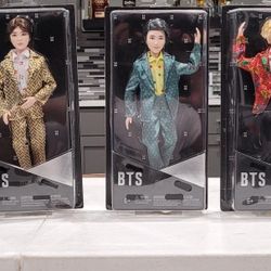 Bts Dolls Complete Set Of 7 K-pop Boy Band