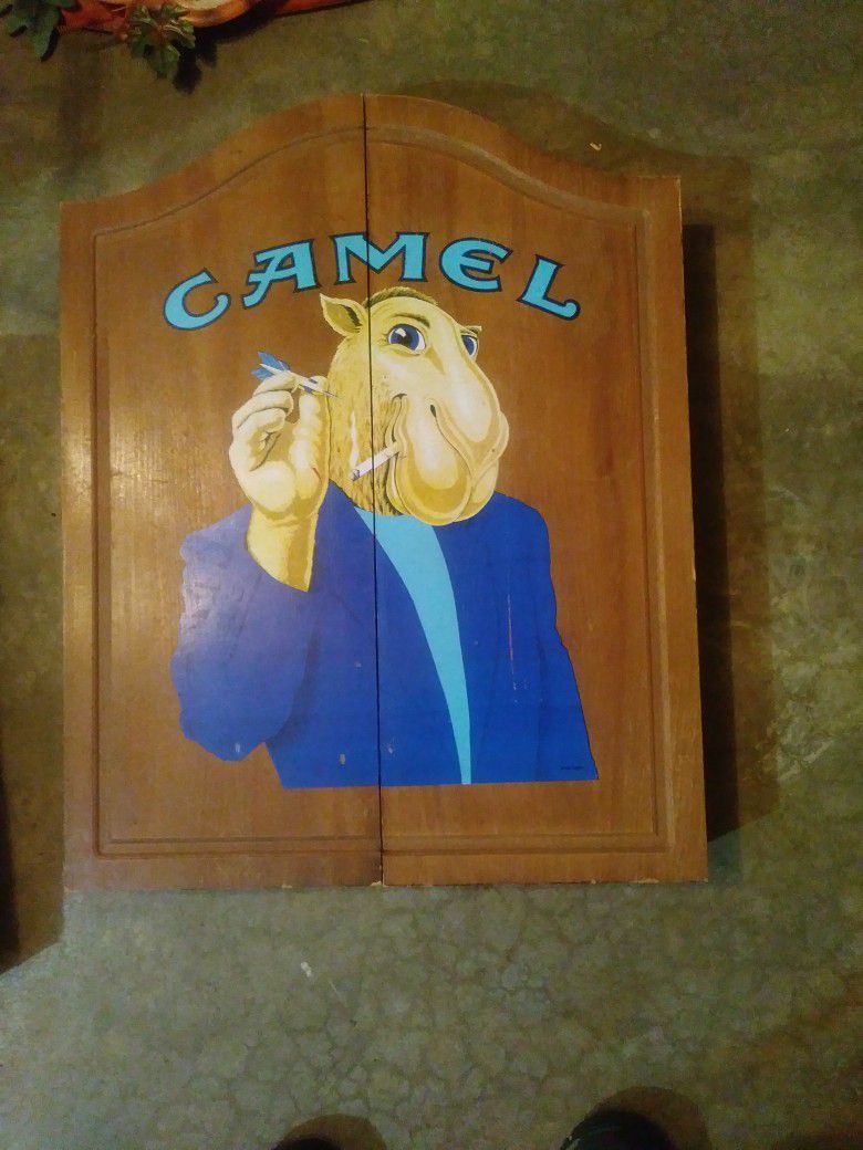 Vintage Dart Board. Joe Camel