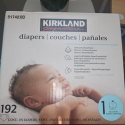 Baby Diapers Size 1  8-14lbs 192Diapers