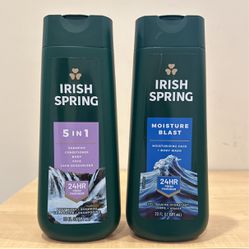 Irish Spring body wash 20 oz: 2 for $7