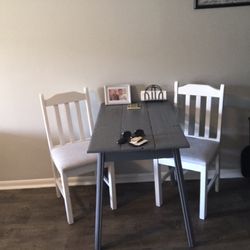 2 Chairs And Table 
