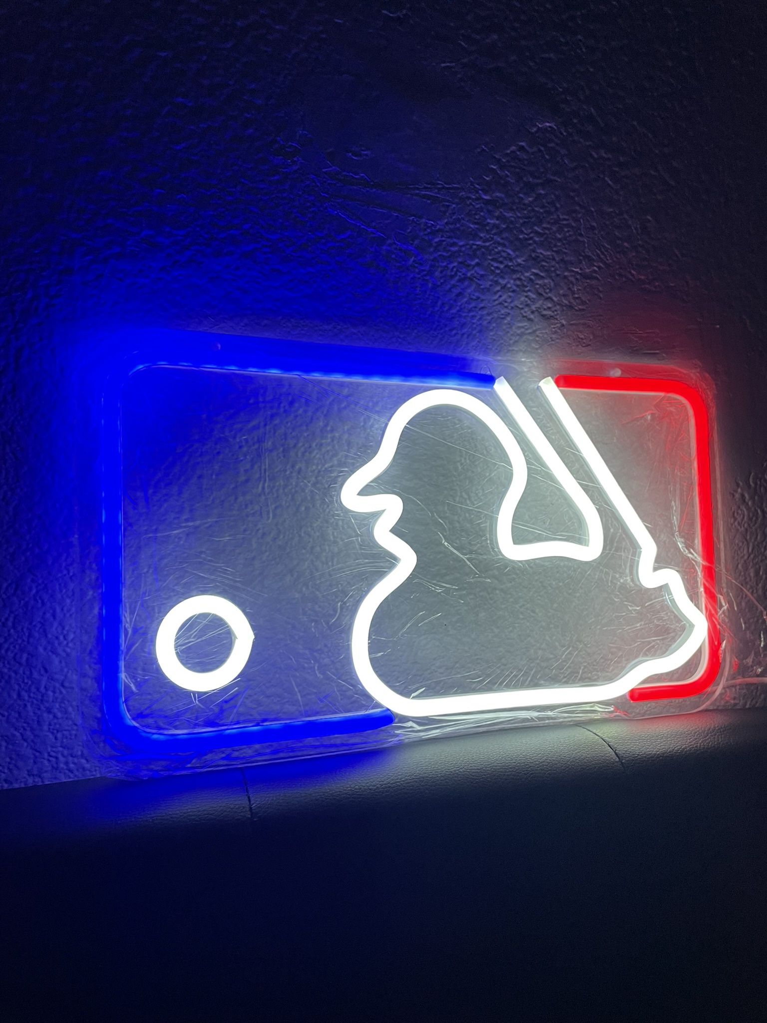 Major League Baseball Official Led Logo