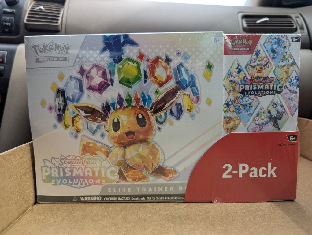 Pokémon Scarlet & Violet Prismatic Evolutions