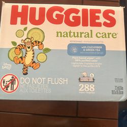 Huggies natural care Wipes