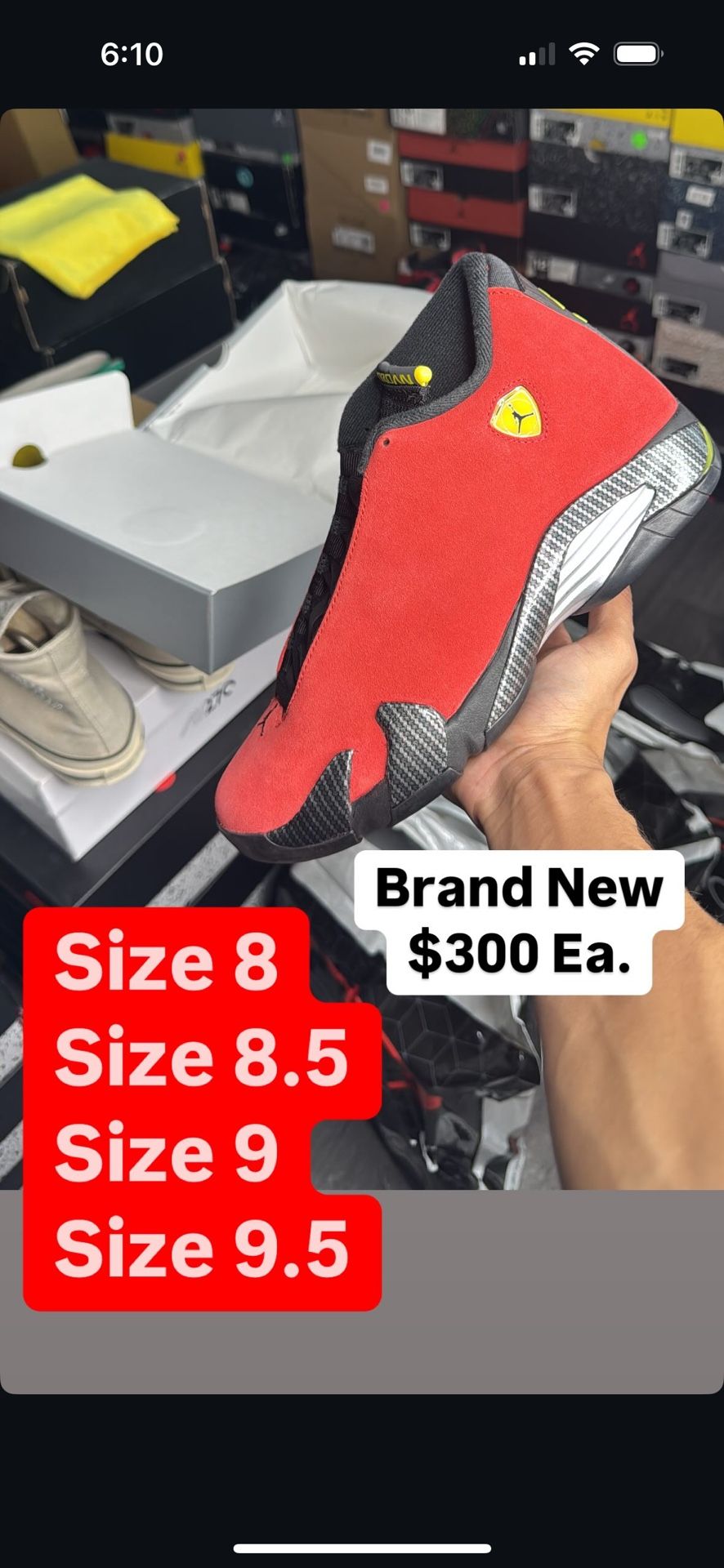 Jordan 14 Ferrari