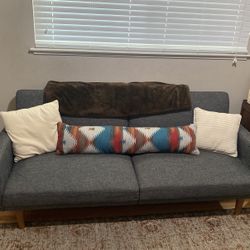 Grey Futon 