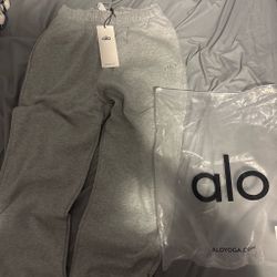 Grey alo sweatpants