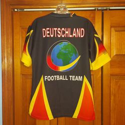 MENS 19" PIT TO PIT DEUTSCHLAND FOOTBALL TEAM SHIRT 
