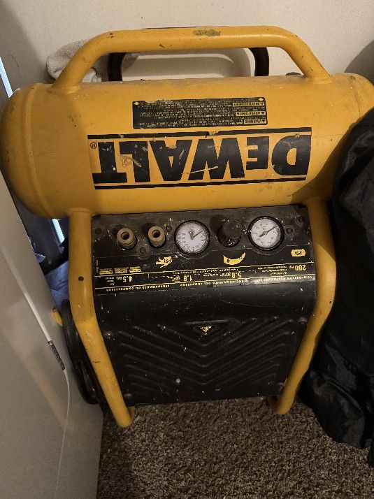 Dewalt Compressor Only Used It 3 Times