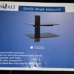 DVD wall mount