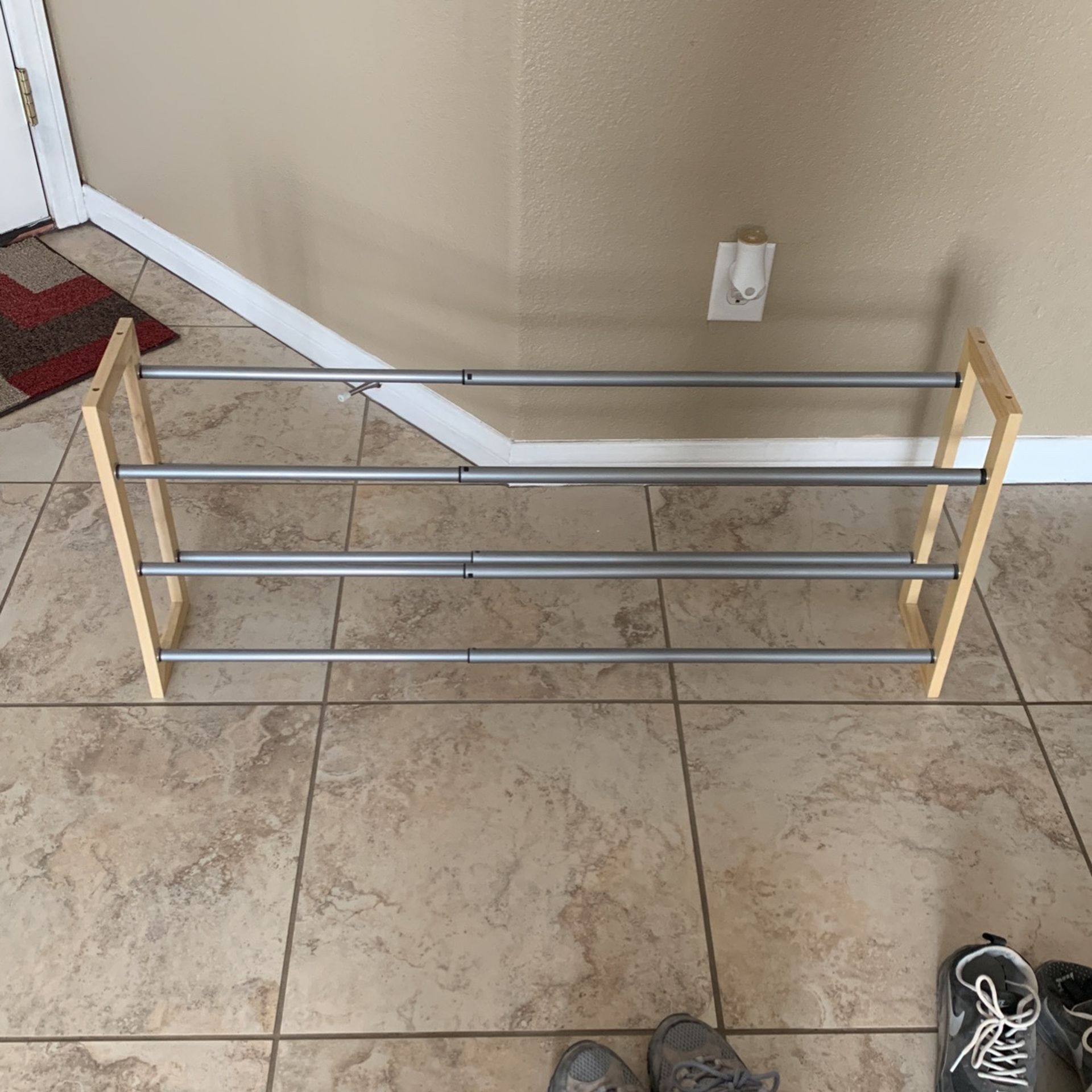 Container Store 3 Tier Shoe Rack