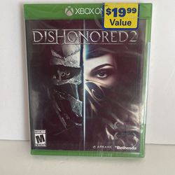 Dishonored 2 XBOX GAME NEW SEALED 